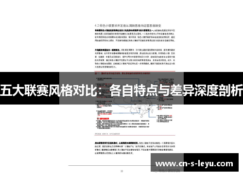 五大联赛风格对比：各自特点与差异深度剖析